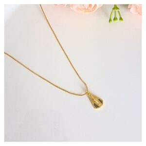 Colar Nossa Senhora Aparecida - Banhado a Ouro 18k