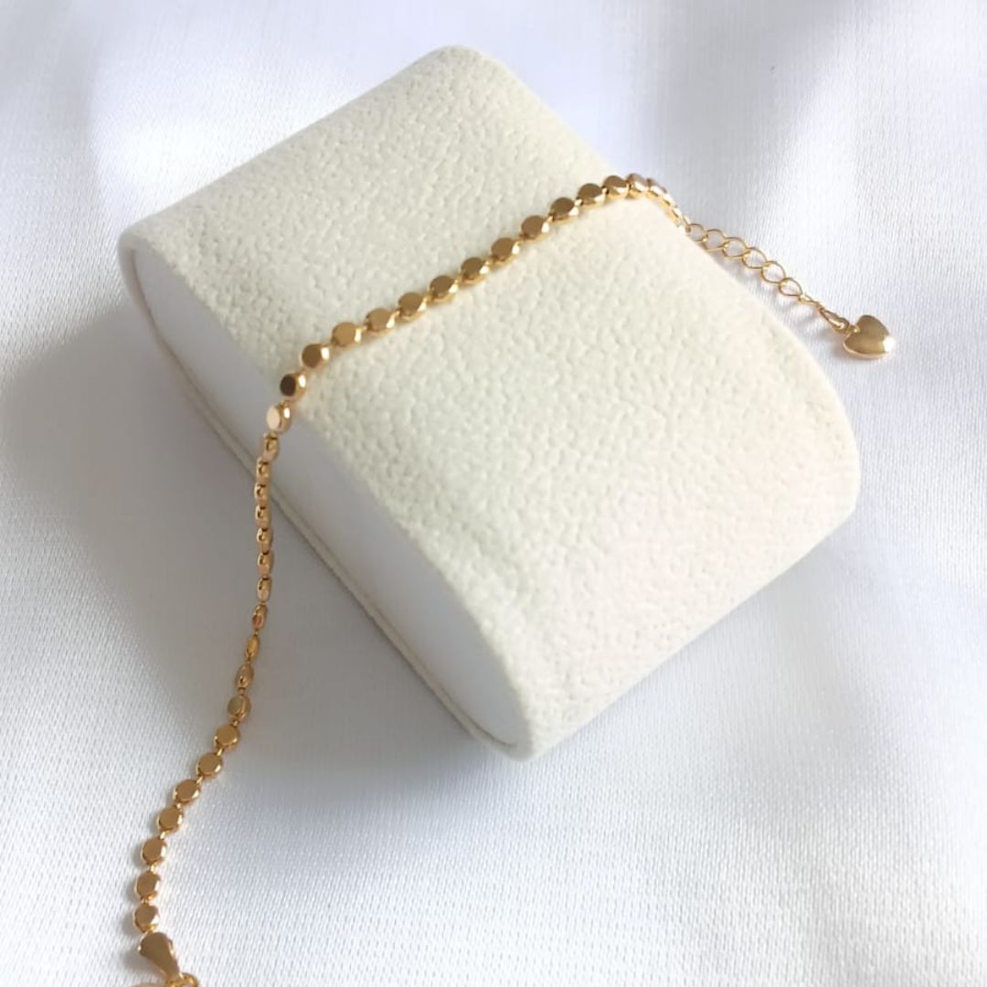 Pulseira Chapa Oval laminada