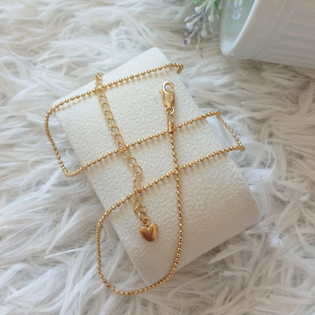 Colar de Bolinhas Claire Elise – Banhado a Ouro 18K - Imagem 2