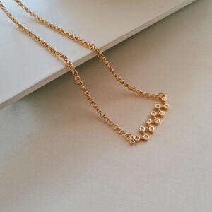 Colar Elo Português ponto de luz