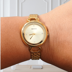 Relógio Feminino Aço Inox Dourado